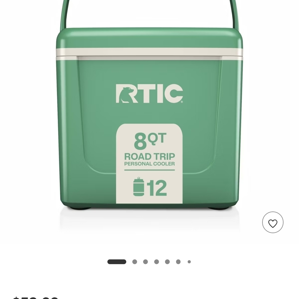 RTIC Small Cooler Tote in Sage Green..